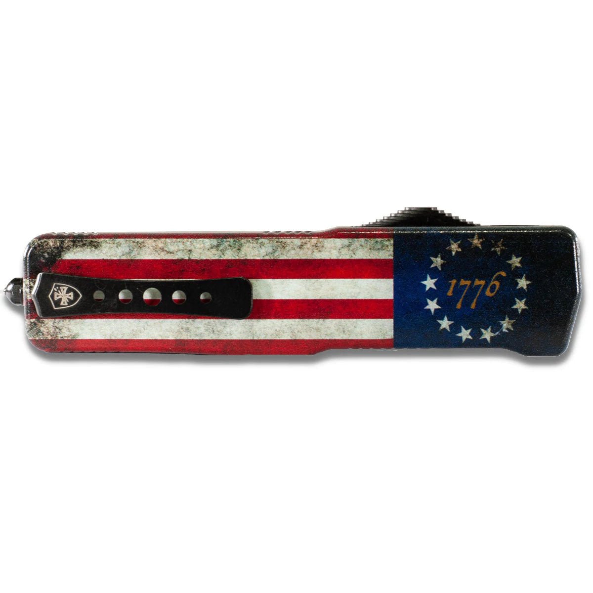 Damascus Weighted - Templar OTF Knife - Templar Knife at Uppercut Tactical